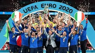 ITALY WIN THE EUROS ON PENALTIES - WITH ITALIAN NATIONAL ANTHEM