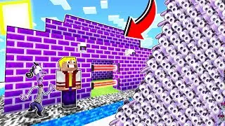 BASE 100% SEGURA VS APOCALIPSIS DE MIEDO DE INTENSAMENTE 2 EN MINECRAFT