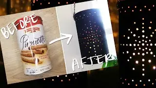 DIY Hanging Lantern Candle Holder | Boho Home Decor