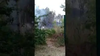 Пожар в Анапе