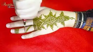 نقش حناء الفاسي المغربي موديل نقش جديد 2023 . henna design. na9ch henna.