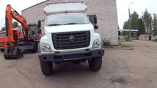 ГАЗон  Некст Садко 4х4 2021 визуальный осмотр.