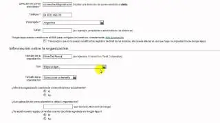 Como Crear Cuentas de Correo Con Google Apps   Video 1