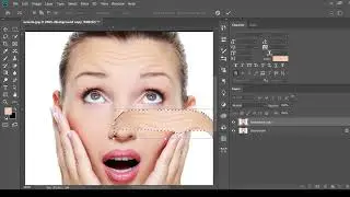 How To Remove Wrinkles  Forehead Line in Photoshop#adobephotoshopediting #shorts#@facile_grafix.001
