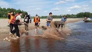 рыбалка неводом. Нумсанг ёх 2023