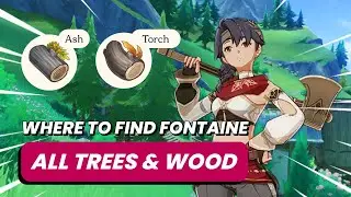 HOW TO FIND ALL TREE WOODS // Genshin Impact Fontaine 4.0