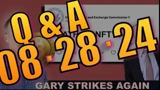 Q&A - SEC CHOOSES WAR WITH NFT MARKETPLACE. CARDANO HARD FORK. TON BREAKS.