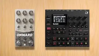 USING SYNTAKT TO SEND CLOCK TO THE CHASE BLISS ONWARD  (guitar jam) - Alfonso Corace