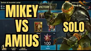 MICHELANGELO VS AMIUS - RAID SHADOW LEGENDS