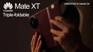 Huawei Mate XT Ultimate Design 2024 -  UNBOXING & Hands-On