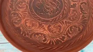 Глиняная тортовница 