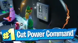 Cut power to Control Panels inside Command Cavern Location - Fortnite