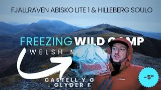 FREEZING WILD SUMMIT CAMP/SURF N TURF AT 3000FT/BEST TENTS: Abisko Lite 1 & Hilleberg Soulo
