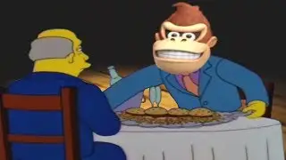 Steamed Hams but it's dubbed by the DK Rap