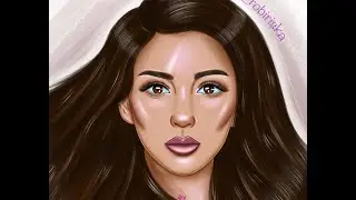 Арт с нуля в Procreate | Рисую в Procreate | Art in Procreate on photo Angelababy