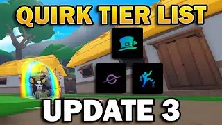 Quirk Tier List as of Update 3 Anime Champions Simulator