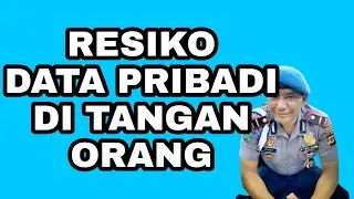 RESIKO DATA PRIBADI DITANGAN ORANG ! Tonton video ini !