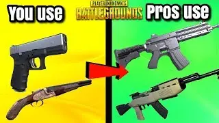 5 BEST WEAPON COMBOS IN PUBG! - PlayerUnknownsBattlegrounds