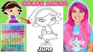 Color June from Little Einsteins With Me | COLOR ALONG WITH KIMMI