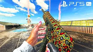 PS5 Pro Warzone Gameplay 1440p 120Hz High Settings on Rebirth Island (No Commentary)