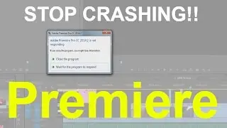 Adobe Premiere keeps CRASHING on my corrupt footage! THE SOLUTION!