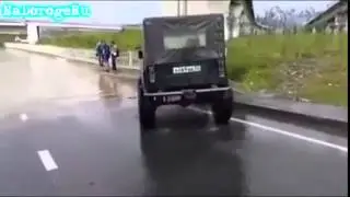 Лучшие авто приколы!!! Придурки на дорогах!!!
