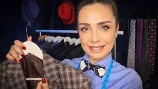 ASMR | Ceket Ölçünü Alıyorum 👔 🧵🪡 | Türkçe ASMR