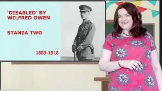 'Disabled' by Wilfred Owen - Stanza Two Analysis