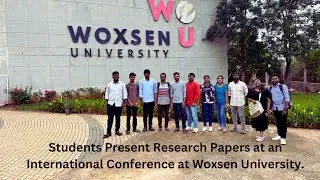 My Students Presented their research articles at an International Conference