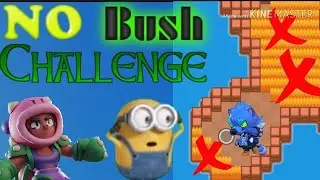 NO BUSH CHALLENGE   *on a map filled with bushes*