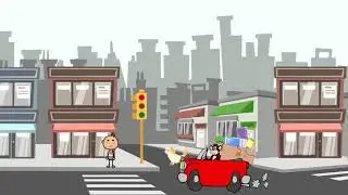 Animated Moving Road Background | Free Animated Background | Free  screen animation