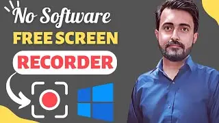 How to Record Screen Using Windows 10 | Without Software | Screen recording tutorial for Windows 10