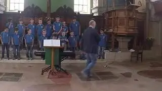 Vien moretina- Vuoi tu venir in Merica -  Gruppo Primavera Coro Castèl sez. SAT di Arco