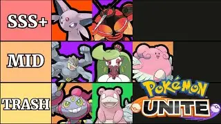 POKEMON UNITE NEW TIER LIST  (AUGUST, 2022)