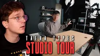 Taeha Types' Studio/Gear Tour Reaction