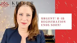 H-1B Visa Lottery - Registration Ends March 25!