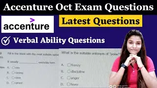 Accenture Verbal Ability Questions 