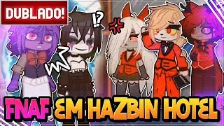 [DUBBED] WILLIAM (FNAF) GOES TO THE HAZBIN HOTEL - THE RABBIT REVEALS HIMSELF | GACHA CLUB MINI-M...