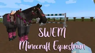 🔴LIVE🔴 Building a Horse Barn + Arena | SWEM Minecraft Equestrian