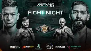 MFN 15 I Fight Night I MATRIX FIGHT NIGHT I KRISHNA SHROFF I AYESHA SHROFF I TIGER SHROFF