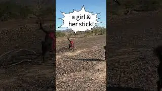 Sami Jo Goes After A BIG Stick
