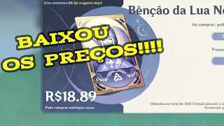 [JÁ CONCERTARAM]  ABAIXARAM OS PREÇOS | GENSHIN IMPACT