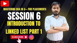 Mastering DSA in C++ for Placements   Session 6  Basics of QUEUEs Data Structure   PART 1