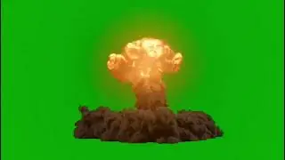 Ledakan green screen (free download)