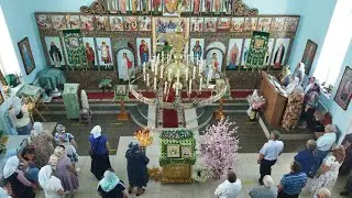 Троица🌿Литургия в с. Большой Самовец🙏