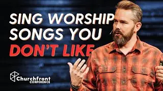 The Power of Congregational SINGING in Worship | Aaron Bjorklund at Churchfront Conference