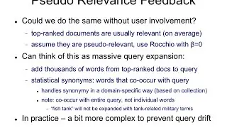 IR4.23 Pseudo-relevance feedback