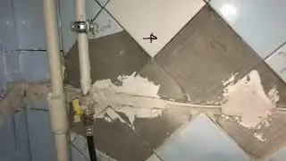Кухня улучшенка электрика штробы