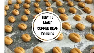 How to make COFFEE BEAN cookies