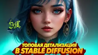 ДОБАВИТЬ ДЕТАЛИЗАЦИИ в свой арт STABLE DIFFUSION